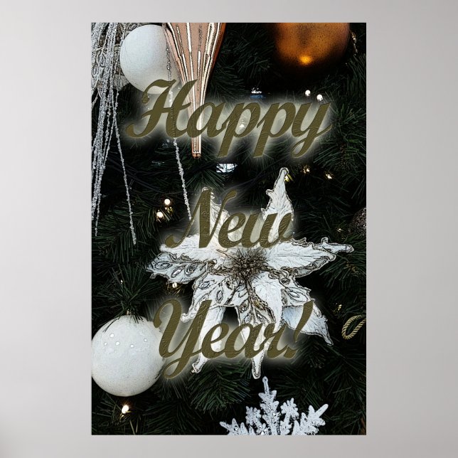 Póster Feliz Año Nuevo (Frente)
