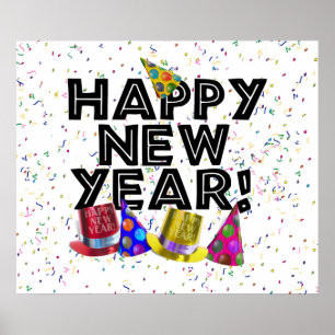 PÓSTER ¡FELIZ AÑO NUEVO!