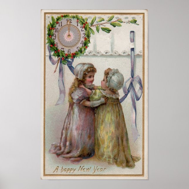 Póster ¡Feliz Año Nuevo! (Frente)