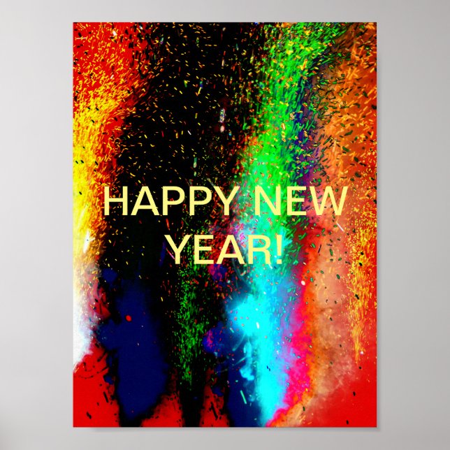 PÓSTER ¡FELIZ AÑO NUEVO! (Frente)