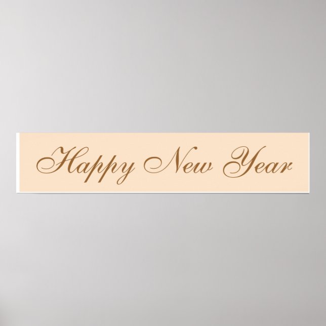 Póster Feliz Año Nuevo ~ 2020 (Frente)