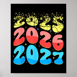 Póster Feliz Año Nuevo 2026 Próximamente 2027 Divertido 6