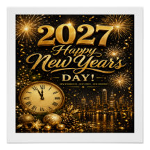 Feliz Año Nuevo 2027 | Fuegos Artificiales de Lujo