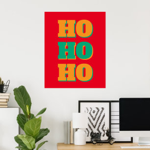 Póster Feliz Año Nuevo Feliz Navidad Temporada de Vacacio