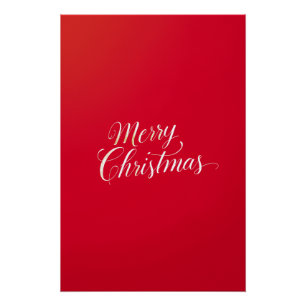 Póster Feliz Año Nuevo Feliz Navidad Temporada de Vacacio
