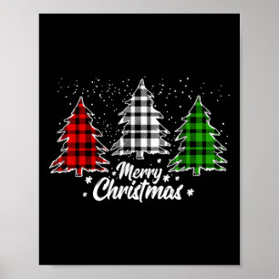 Póster Feliz Árbol de Navidad Navidad Navidad Navidad Búf