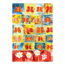 Feliz baile de mariposas