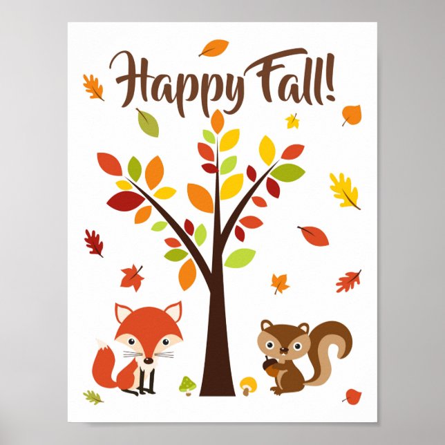 PÓSTER ¡FELIZ CAÍDA! (Frente)