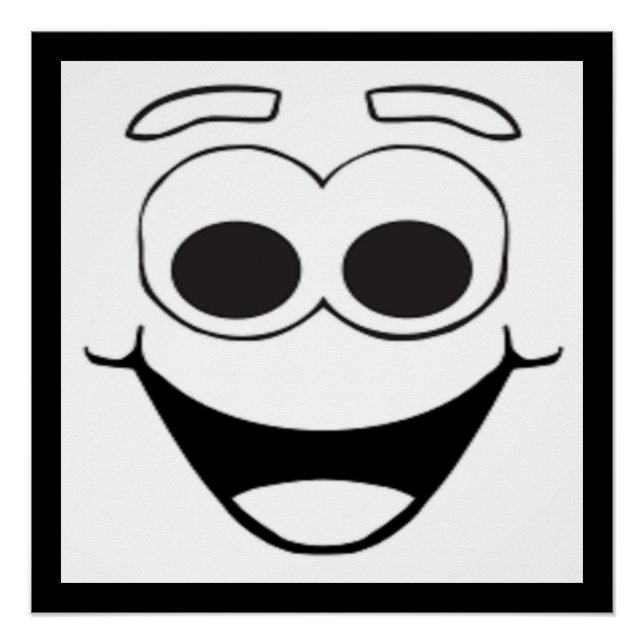 PÓSTER FELIZ CARA (Anverso)