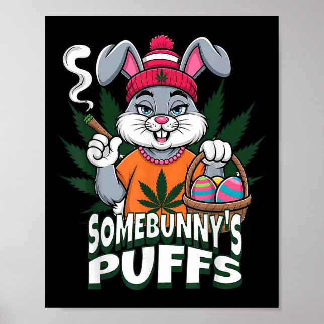 Póster Feliz Chiste Somebunnys Pu (Frente)