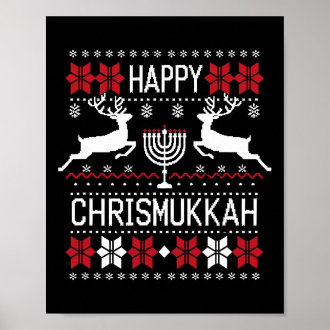 Póster Feliz Chrismukkah (Frente)