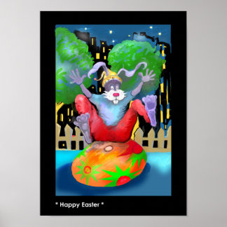 Póster * Feliz Conejo de Pascua *