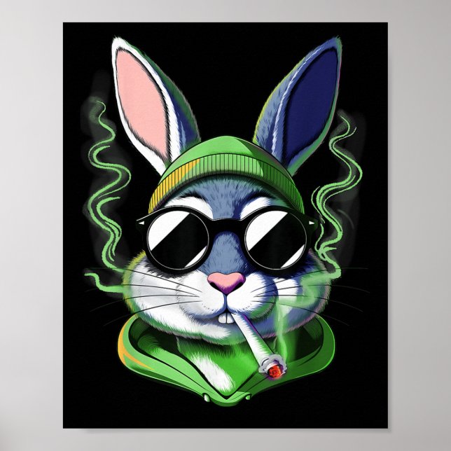 Póster Feliz Conejo de Pascua (Frente)