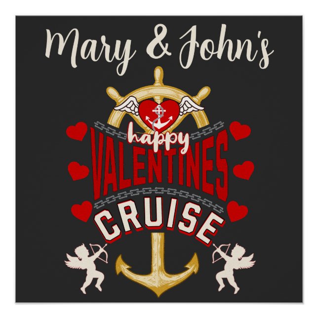 Póster Feliz Cruise Door de San Valentín (Anverso)
