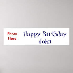 Póster Feliz cumpleaños