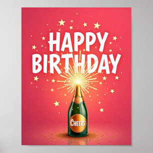 Póster Feliz cumpleaños