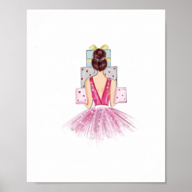 Póster Feliz cumpleaños (Frente)