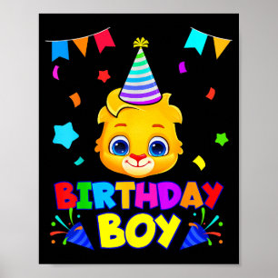 Póster Feliz Cumpleaños Chico - Feliz Cumpleaños De Lucas