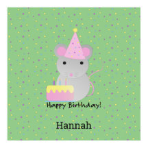 Feliz cumpleaños Fiesta Mouse