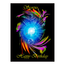 Feliz cumpleaños Scorpio - Skorpion