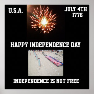 Póster FELIZ DÍA DE LA INDEPENDENCIA poster