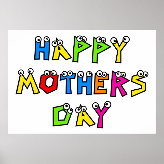 Póster Feliz Día de la Madre (Frente)