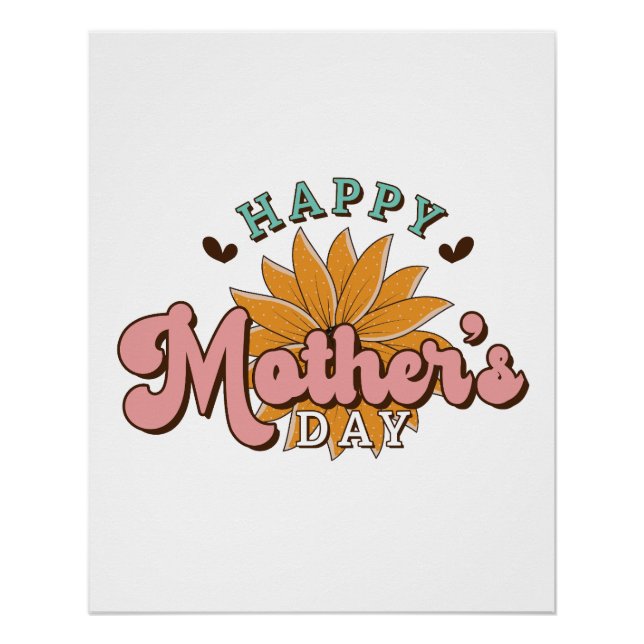 Póster Feliz Día de la Madre (Anverso)