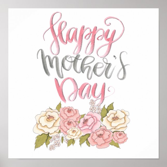 Póster Feliz Día de la Madre (Frente)