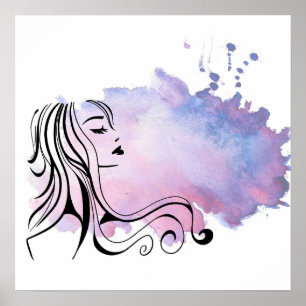 Póster Feliz Día de las Madres Mujer Día de la Mujer