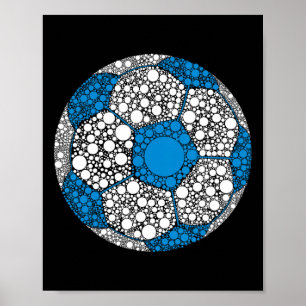 Póster Feliz Día de los Puntos 2025 Fútbol de Lunares Byl