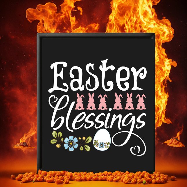 Póster Feliz Día de Pascua - Chocolate lindo (Subido por el creador)