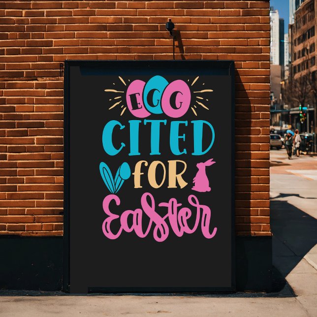 Póster Feliz Día de Pascua - Huevo Lover (Subido por el creador)