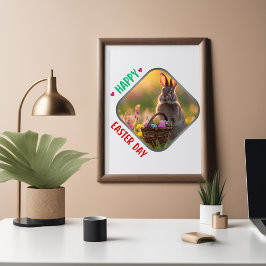 Póster Feliz Día de Pascua - Tradición