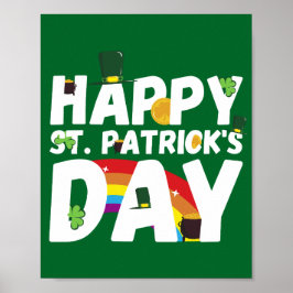 Póster Feliz Día de San Patricio