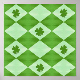 Póster Feliz Día de San Patricio......