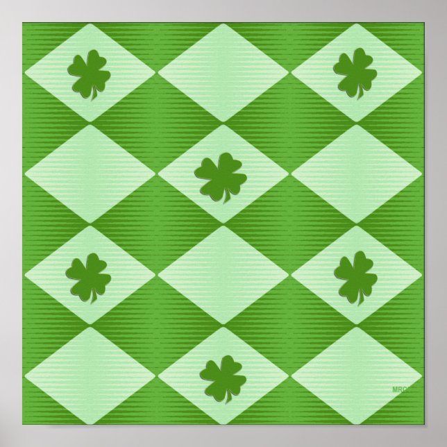 Póster Feliz Día de San Patricio...... (Frente)