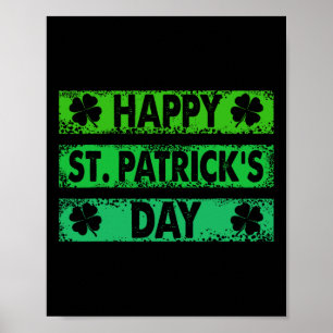 Póster Feliz día de San Patricio 2025 - Feliz día de San 