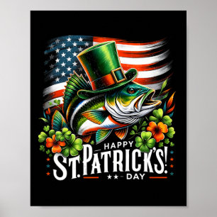 Póster Feliz día de San Patricio Divertido día de San Pat