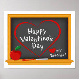 Póster ¡Feliz Día de San Valentín!