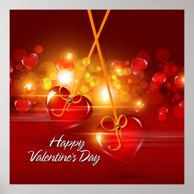 Póster Feliz Día de San Valentín 17 Poster (Frente)