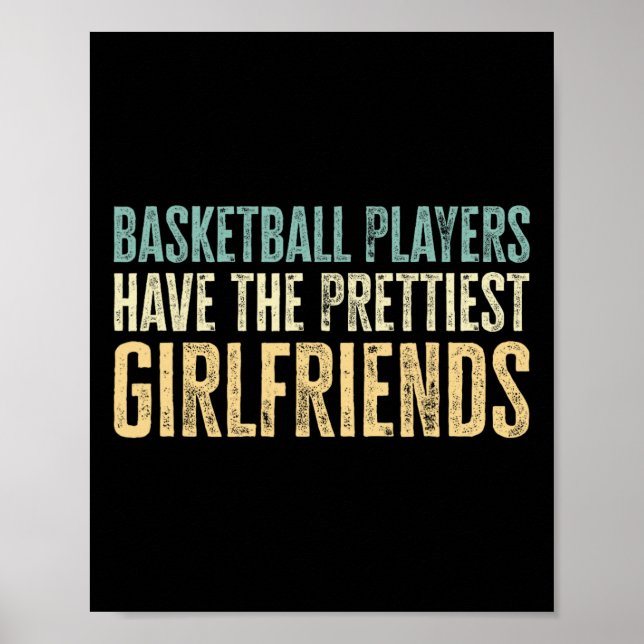 Póster Feliz Día de San Valentín 2023 Fun Basketball Play (Frente)