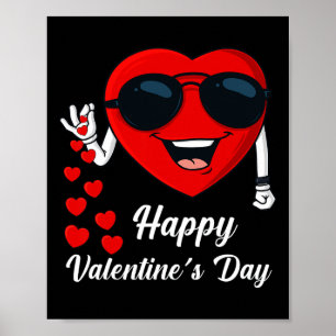 Póster Feliz Día de San Valentín Cute Heart Bae Fun Sale