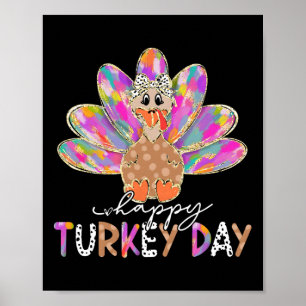 Póster Feliz Día de Turquía a los Camisetas turcos de Acc