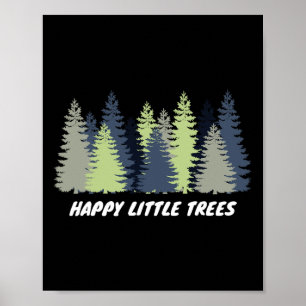 Póster Feliz Día del Árbol en la Tierra Hombres Niño Rega