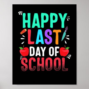 Póster Feliz Día Del Estudio De La Apreciación De Los Mae