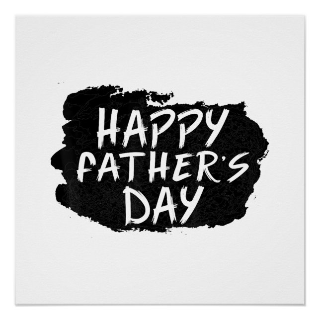 Póster Feliz Día del Padre (Anverso)