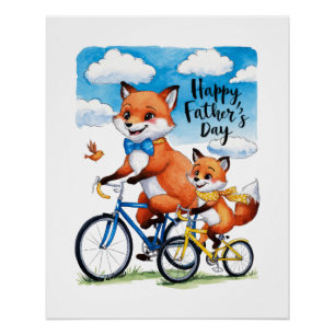 Póster Feliz Día del Padre