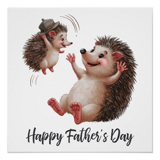 Póster Feliz Día del Padre (Anverso)