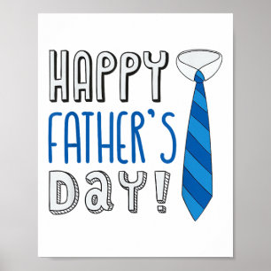 Póster Feliz Día del Padre