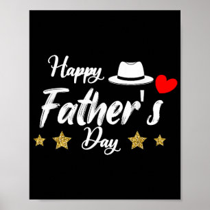 Póster Feliz Día del Padre 2025 camiseta para el abuelo m